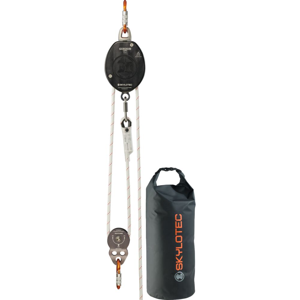 Lifting online pulley set
